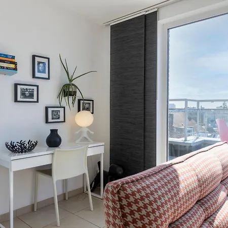 아파트 Penthouse Bij Leopoldpark 오스텐드