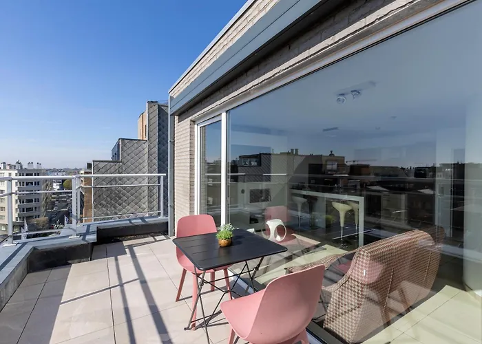 아파트 Penthouse Bij Leopoldpark