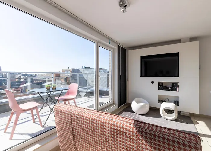 Penthouse Bij Leopoldpark Ostende